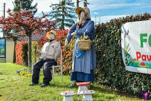 La décoration du village